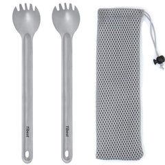 Titanium Spork Long Handle