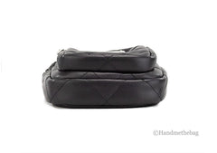 Marc Jacobs Pillow Small Black Quilted Leather Crossbody Bag
